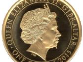 Gibraltaras 1 Crown 2015 Winston Churchill - nuotraukos Nr. 3