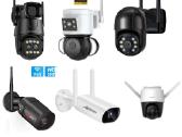 2024m! Full HD WiFi lauko vaizdo kamera sirena