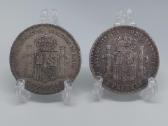 Ispanija 1871 5 pesetas Amadeo I Rey - nuotraukos Nr. 2