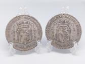Ispanija 1870 5 pesetos - nuotraukos Nr. 2
