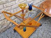 Vintažinis mid century serviravimo staliukas - nuotraukos Nr. 8