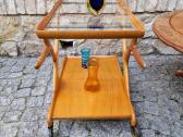 Vintažinis mid century serviravimo staliukas - nuotraukos Nr. 10