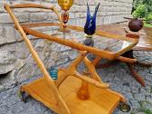 Vintažinis mid century serviravimo staliukas - nuotraukos Nr. 14