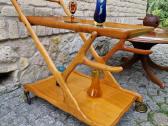 Vintažinis mid century serviravimo staliukas - nuotraukos Nr. 15