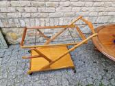 Vintažinis mid century serviravimo staliukas - nuotraukos Nr. 24