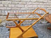 Vintažinis mid century serviravimo staliukas - nuotraukos Nr. 25