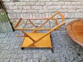 Vintažinis mid century serviravimo staliukas - nuotraukos Nr. 27