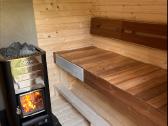 Apvali pirtis-bačka, termo medienos saunos - nuotraukos Nr. 7