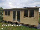 Medinis sodo namelis Lukas 6x4 m. Akcija 3990 eur - nuotraukos Nr. 4