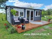 Medinis sodo namelis Lukas 6x4 m. Akcija 3990 eur - nuotraukos Nr. 2