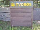 Skardinės žaliuzinės tvoros