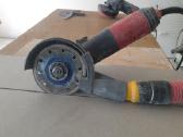 125 mm kampinio šlifuoklio dulkių nusiurbimas