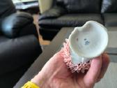 Trys statulėlės balerinos is porceliano bei ažūro - nuotraukos Nr. 3