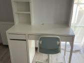 Ikea Micke rašomasis stalas su lentyna