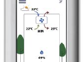 Vertikalus Ensy Inovent Ahu-400, 470 m³/h su WiFi. - nuotraukos Nr. 2