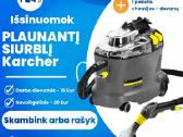 Plaunančio siurblio Karcher nuoma Klaipėdoje