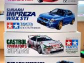 Tamiya surenkami plastikiniai automobilių modeliai