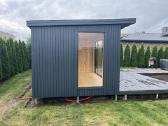 Pirtis sauna 3x6+ terasa karkasine pirtis - nuotraukos Nr. 4