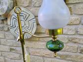 Vintažinis mid century žalvarinis toršeras - nuotraukos Nr. 17