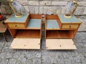 Vintažinės mid century naktinės (lovos)spintelės - nuotraukos Nr. 10