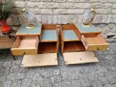Vintažinės mid century naktinės (lovos)spintelės - nuotraukos Nr. 15