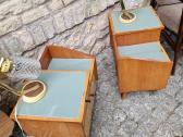 Vintažinės mid century naktinės (lovos)spintelės - nuotraukos Nr. 23