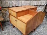 Vintažinės mid century naktinės (lovos)spintelės - nuotraukos Nr. 25