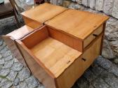 Vintažinės mid century naktinės (lovos)spintelės - nuotraukos Nr. 27