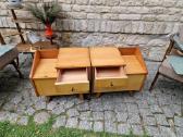 Vintažinės mid century naktinės (lovos)spintelės - nuotraukos Nr. 34