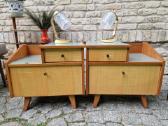 Vintažinės mid century naktinės (lovos)spintelės - nuotraukos Nr. 36