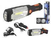 Įkraunamas šviestuvas profesionalams 3w Cob+6 LED