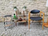 Vintažinis mid century autorinis krėslas-kėdė - nuotraukos Nr. 14