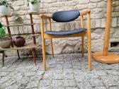 Vintažinis mid century autorinis krėslas-kėdė - nuotraukos Nr. 19