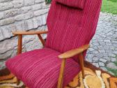 Vintažinis mid century skandinaviškas fotelis - nuotraukos Nr. 5