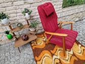 Vintažinis mid century skandinaviškas fotelis - nuotraukos Nr. 12