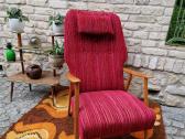 Vintažinis mid century skandinaviškas fotelis - nuotraukos Nr. 13
