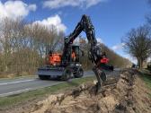 Vibro volo savivarčio ekskavatoriaus bobcat nuoma - nuotraukos Nr. 2