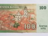 100 litų Banknotas - nuotraukos Nr. 2