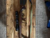 Cz 550 graižtvinis šautuvas su optika Burris fourx