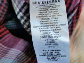 Ben Sherman languoti flaneliniai marškiniai XL - nuotraukos Nr. 3