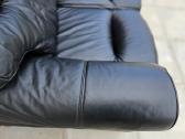 Sofa 2-vietė, natūralios odos - nuotraukos Nr. 4
