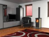 Moderni krosnelė „Alfa Plam Elita 2 Eco“ (6,5 kw) - nuotraukos Nr. 9