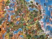 Žemėlapis-plakatas vaikams 137-96 cm - nuotraukos Nr. 2