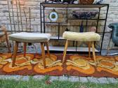 Vintažiniai mid century pufai - nuotraukos Nr. 2