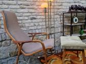 Vintažiniai mid century pufai - nuotraukos Nr. 15