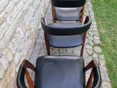 Vintažinės mid century tikmedžio kėdės - nuotraukos Nr. 5