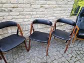 Vintažinės mid century tikmedžio kėdės - nuotraukos Nr. 13