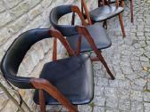 Vintažinės mid century tikmedžio kėdės - nuotraukos Nr. 16