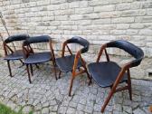 Vintažinės mid century tikmedžio kėdės - nuotraukos Nr. 18