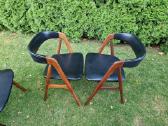 Vintažinės mid century tikmedžio kėdės - nuotraukos Nr. 21
